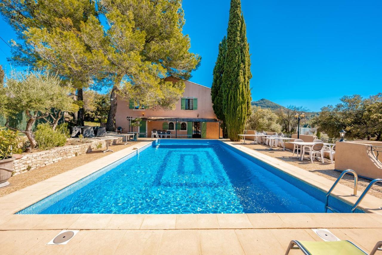 La Maison Du Rouge Gorge - Charmante Maison Climatisee Avec Piscine Pontevès Dış mekan fotoğraf