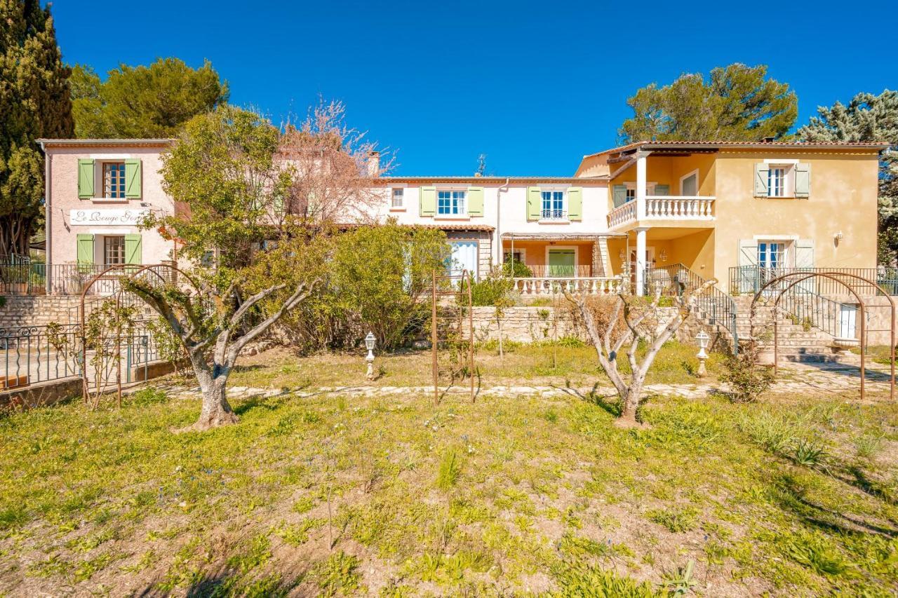La Maison Du Rouge Gorge - Charmante Maison Climatisee Avec Piscine Pontevès Dış mekan fotoğraf